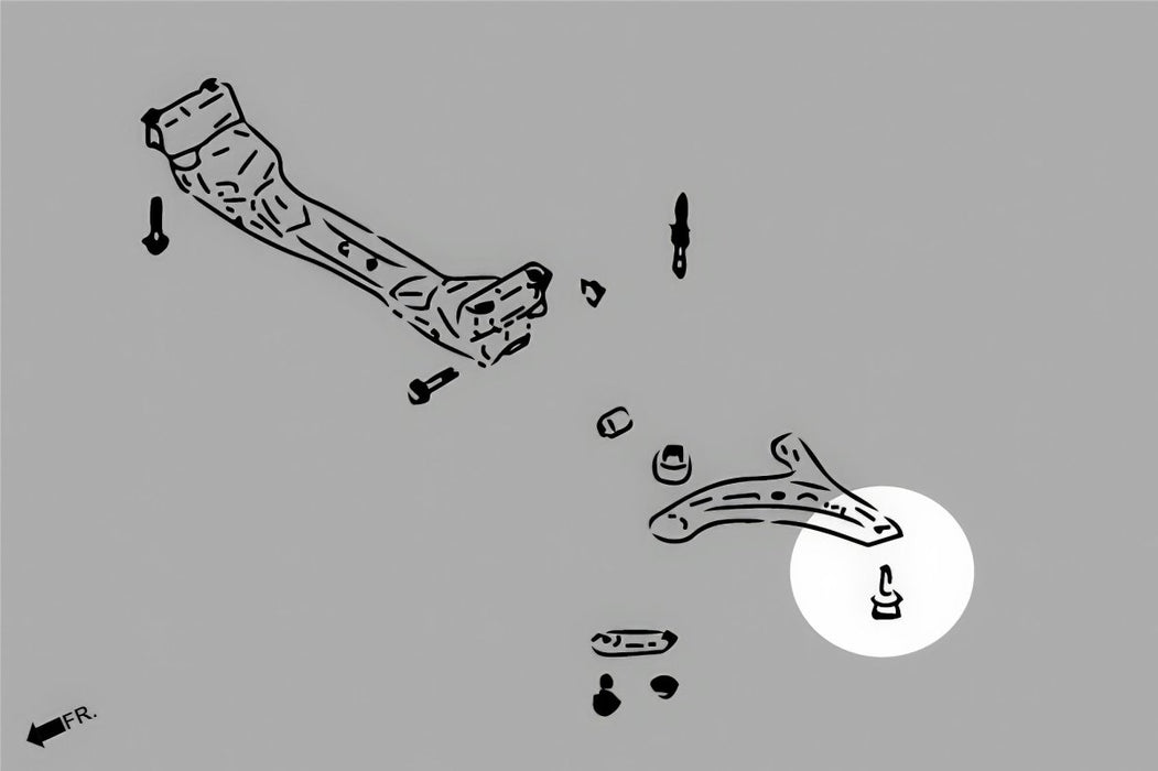 Hardrace Front Roll Center Adjuster +15mm 2022-2026 BRZ - HR-Q1091 - Subimods.com