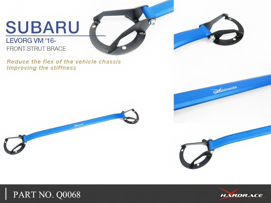 Hardrace Front Strut Brace 2014-2021 WRX/STI - HR-Q0068 - Subimods.com