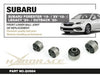 Hardrace Hardened Rubber Front Lower Arm Bushing Rear 2017-2026 Crosstrek / 2018-2026 Forester / 2020-2025 Legacy/Outback - HR-Q0884 - Subimods.com