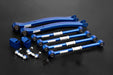 Hardrace Hardened Rubber Rear Adjustable Arms 10-Piece Fits Most Subaru Models - HR-6155 - Subimods.com