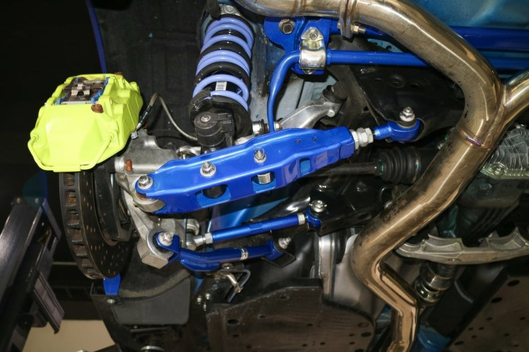 Hardrace Hardened Rubber Rear Lower Arm/Camber Kit Fits Most Subaru Models - HR-Q1264 - Subimods.com