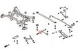 Hardrace Hardened Rubber Rear Toe Arm Bushing Fits Most Subaru Models - HR-7754 - Subimods.com