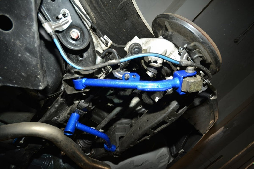 Hardrace Hardened Rubber Rear Traction Arm 2017-2026 Impreza/Crosstrek / 2018-2026 Forester / 2022-2026 WRX - HR-Q0215 - Subimods.com