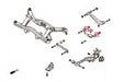 Hardrace Hardened Rubber Rear Upper Arm Bushing 1998-2008 Legacy/Outback - HR-6843 - Subimods.com