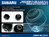 Hardrace Pillow Ball Front Lower Arm Bushing Big Fits Most Subaru Models - HR-7510 - Subimods.com