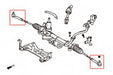 Hardrace Pillow Ball RC Tie Rod End for Lowered Suspension Fits Most Subaru Models - HR-6761 - Subimods.com