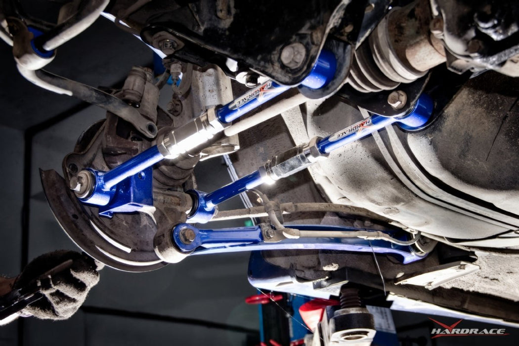 Hardrace Pillow Ball Rear Adjustable Lateral Arms 8-Piece Fits Most Subaru Models - HR-6153-A - Subimods.com