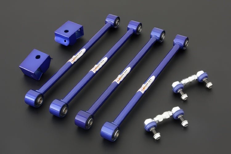 Hardrace Pillow Ball Rear Non Adjustable Arm 8-Piece 1995-1998 Legacy / 1996-1998 Outback / 1998-2002 Forester - HR-6154-A - Subimods.com