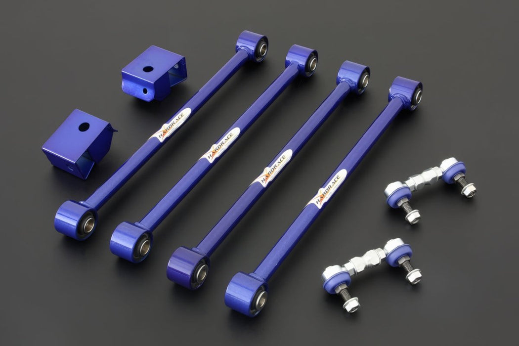Hardrace Pillow Ball Rear Non Adjustable Arm 8-Piece 1995-1998 Legacy / 1996-1998 Outback / 1998-2002 Forester - HR-6154-A - Subimods.com