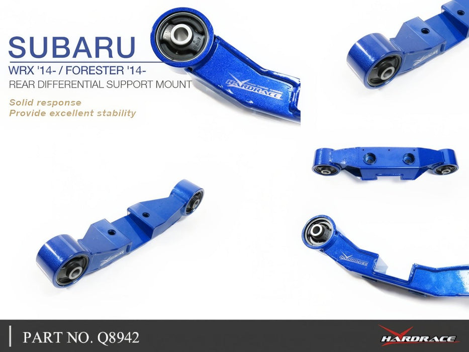 Hardrace Rear Differential Support Mount Fits Most Subaru Models - HR-8942 - Subimods.com