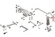 Hardrace Rear Reinforced Stabilizer Bushing 18mm 1998-2008 Legacy/Outback / 2002-2007 WRX/STI / 2003-2008 Forester - HR-6931 - Subimods.com