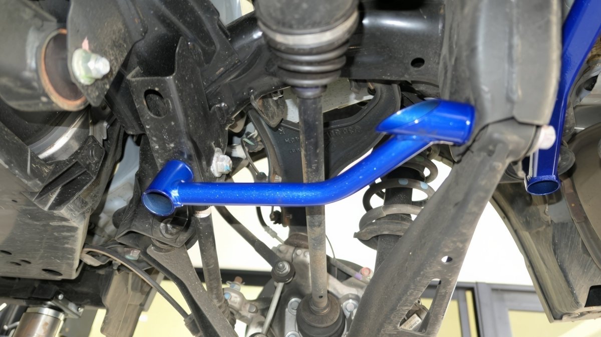 Hardrace Rear Subframe Brace 2017-2022 Crosstrek / 2017-2023 Impreza / 2018-2023 Forester - HR-Q0217 - Subimods.com