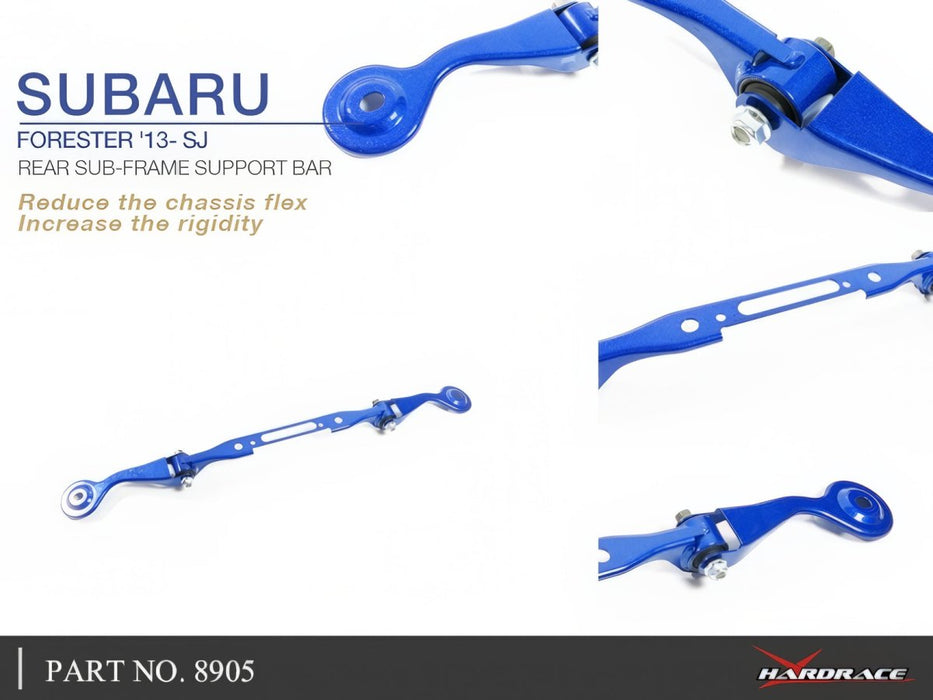 Hardrace Rear Subframe Support Bar 2013-2018 Forester - HR-8905 - Subimods.com