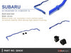 Hardrace Rear Swaybar 19mm 2017-2026 Crosstrek / 2018-2026 Forester - HR-Q0430 - Subimods.com