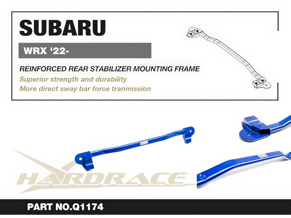 Hardrace Reinforced Rear Stabilizer Mounting Frame 2022-2026 WRX - HR-Q1174 - Subimods.com