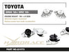 Hardrace Right + Left Side Engine Mount 2022-2023 GT86 / 2022-2026 WRX/BRZ/GR86 - HR-Q1073 - Subimods.com
