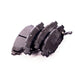 Hawk Ceramic Rear Brake Pads 2008 - 2021 WRX Non EyeSight w/ Steel Caliper - HB557Z.545 - Subimods.com