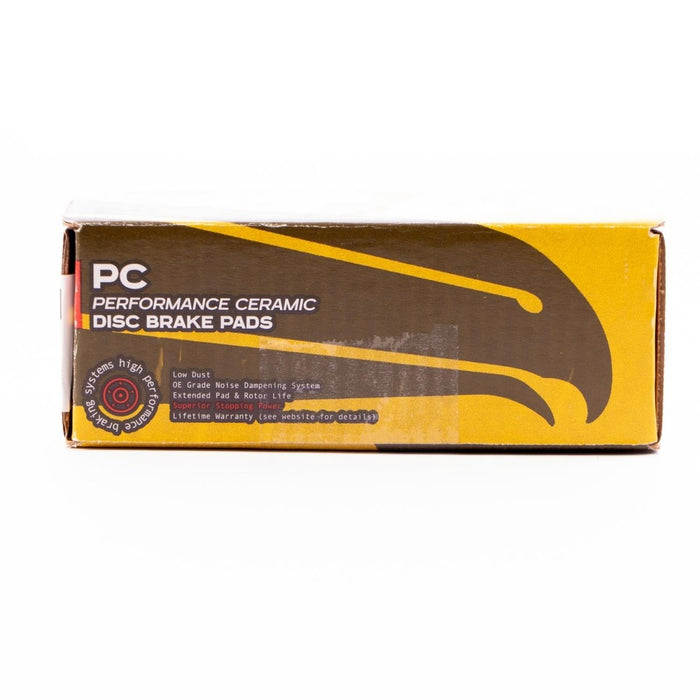 Hawk Ceramic Rear Brake Pads 2018 - 2021 STI / 2024 - 2025 WRX TR w/ Brembo - HB914Z.580 - Subimods.com