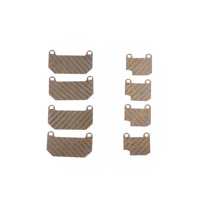HEL Performance Brake Caliper Shim Kit Carbon Fiber 2004 - 2007 STI - HEL-HCFS-2-029-FULL - Subimods.com