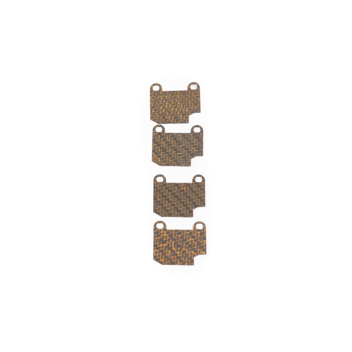 HEL Performance Brake Caliper Shim Kit Carbon Fiber 2008 - 2017 STI - HEL-HCFS-2-030-FULL - Subimods.com