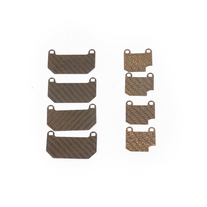 HEL Performance Brake Caliper Shim Kit Carbon Fiber 2008 - 2017 STI - HEL-HCFS-2-030-FULL - Subimods.com