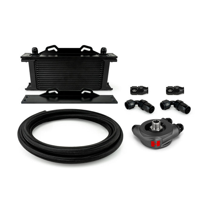 HEL Performance Oil Cooler Kit Road / Track w/ Black Lines 2013 - 2021 BRZ - HEL - HOCK - SUB - 001 - R - Subimods.com