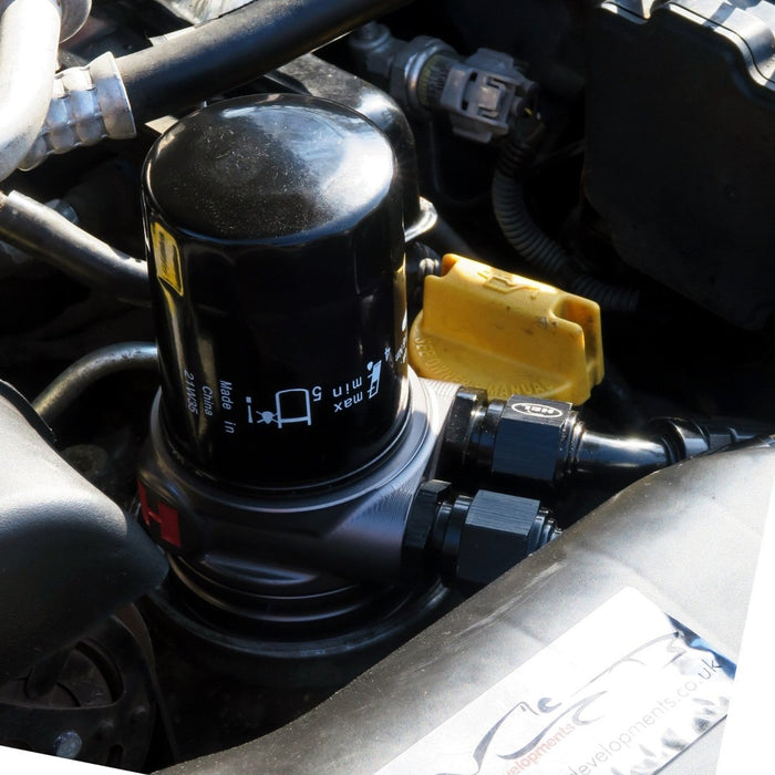 HEL Performance Oil Cooler Kit Road / Track w/ Black Lines 2013 - 2021 BRZ - HEL - HOCK - SUB - 001 - R - Subimods.com