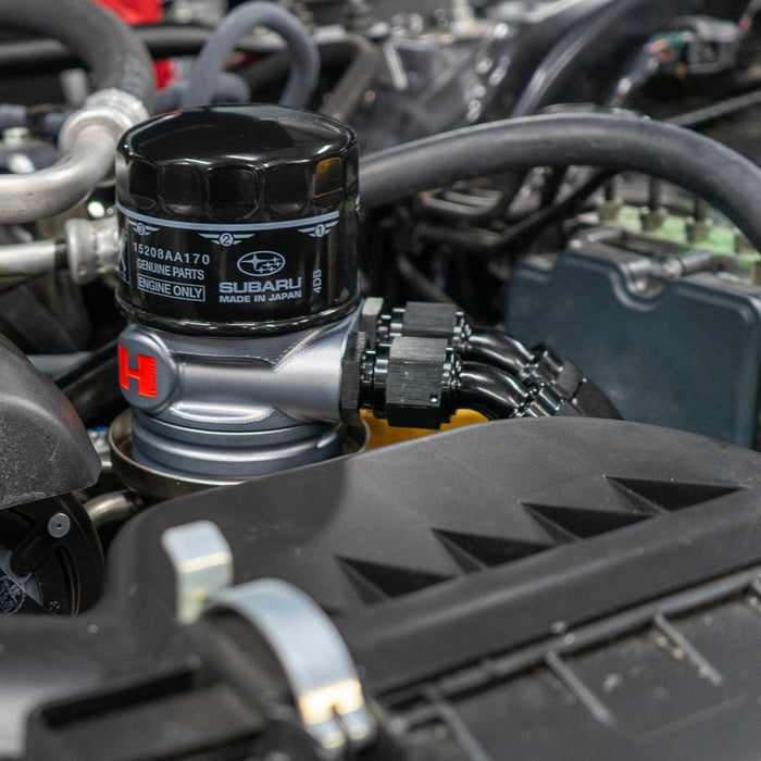 HEL Performance Oil Cooler Kit Road / Track w/ Black Lines 2022 - 2025 BRZ - HEL - HOCK - SUB - 006 - Subimods.com