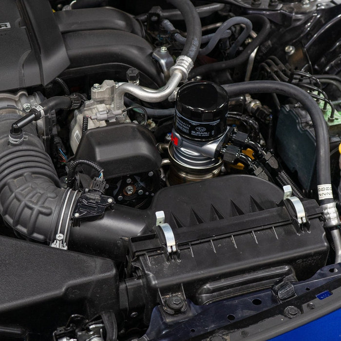 HEL Performance Oil Cooler Kit Road / Track w/ Black Lines 2022 - 2025 BRZ - HEL - HOCK - SUB - 006 - Subimods.com