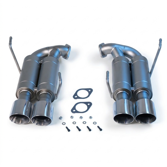 cp-e Austenite Dual Muffler Axle Back Exhaust 2015-2021 WRX / 2015-2018 STI