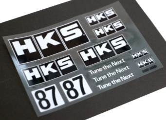HKS 2025 Series Multi Sticker Pack w/ Oil Color Sticker - 51007 - AK681 - Subimods.com