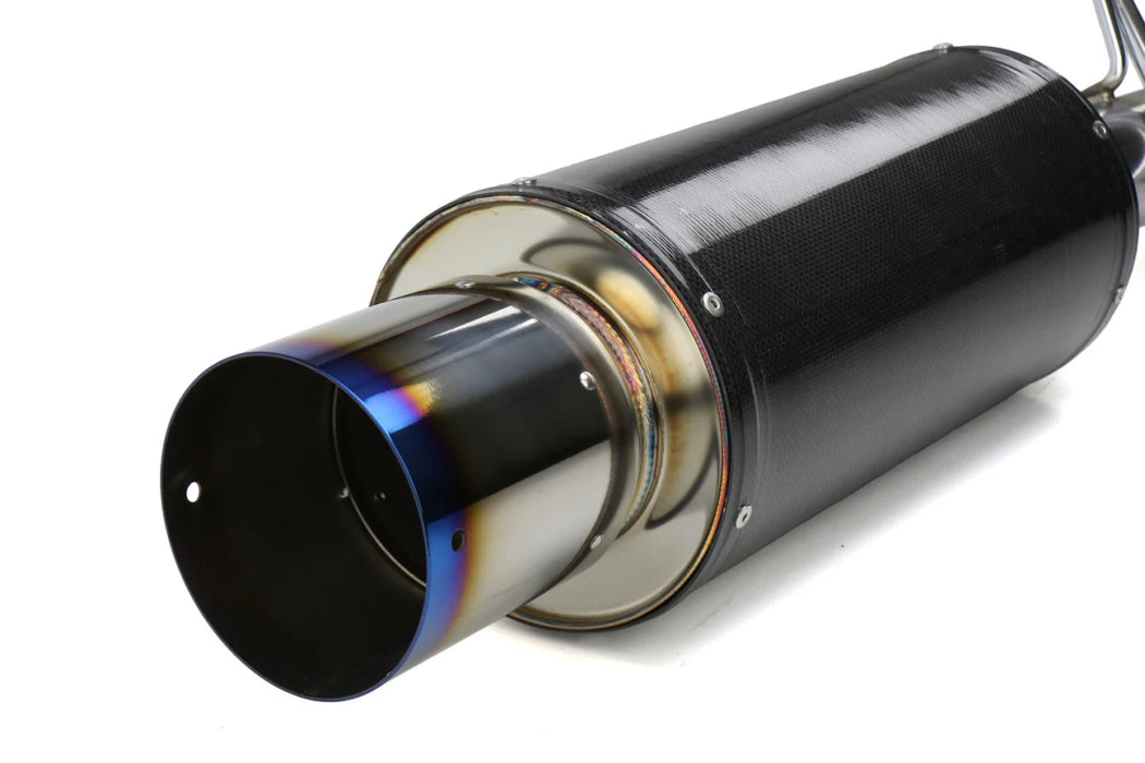 HKS Carbon - Ti Exhaust 2002 - 2007 WRX / 2004 - 2007 STI - 3112-EX005 - Subimods.com