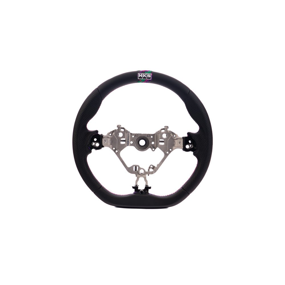 HKS Direct Fit Steering Wheel Leather for BRZ GR86 GT86 — Subimods.com