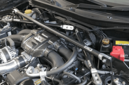 HKS Front Carbon Brace Strut Tower Bar 2022 - 2024 BRZ / 2022 - 2024 GR86 - 83001-AT005 - Subimods.com
