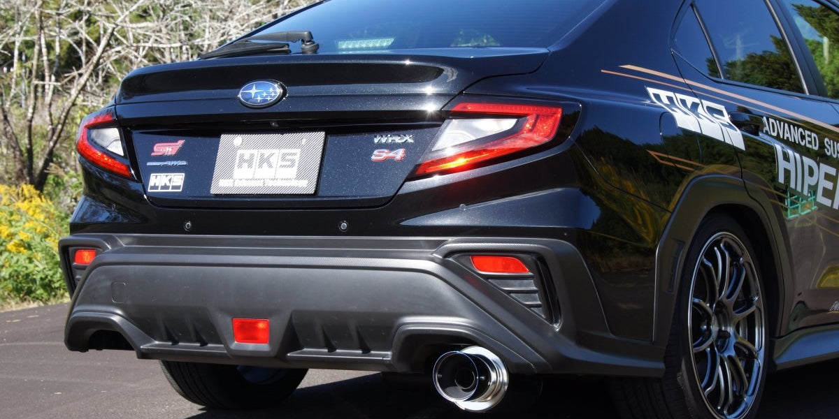 HKS Hi-Power Single Exit Cat Back 2022-24 WRX | Subimods