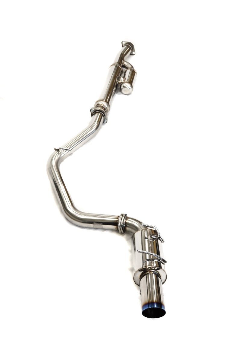 HKS Hi-Power Single Exit Racing Catback Burnt Tip BRZ 2013