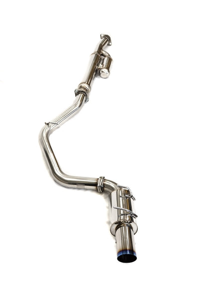 Kata　eXs1 HKS Hi-Power Single Exit Racing Catback w/ Burnt tip 2013-2024 BRZ