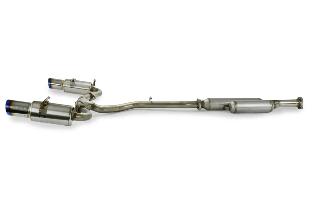 HKS Hi - Power SPEC - L Catback Exhaust w/ Titanium Tips 2013 - 2021 BRZ / 2013 - 2016 FRS / 2017 - 2021 86 - 32016-BT001 - Subimods.com