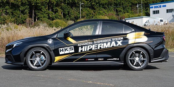 HKS Hipermax S Coilovers w/ Pillow Ball Front Upper Mounts and Warning Cancel Kit 2022 - 2024 WRX GT Model Only - 80300 - AF010C - Subimods.com