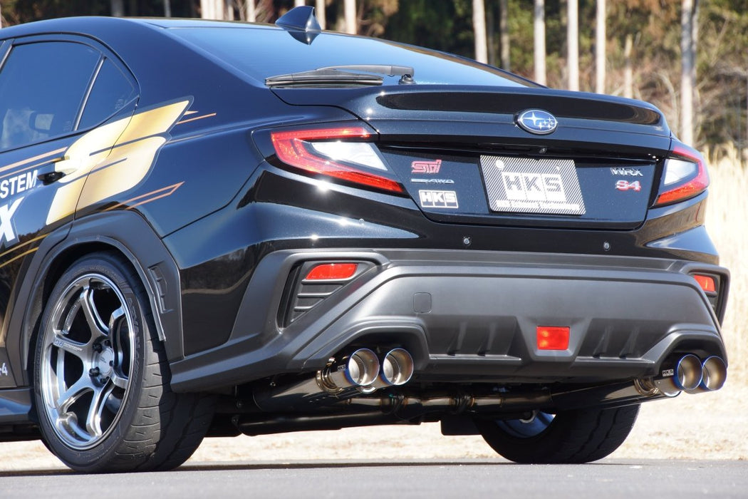 HKS Legamax Sports Catback Exhaust 2022-2024 WRX - 31021-AF026 - Subimods.com