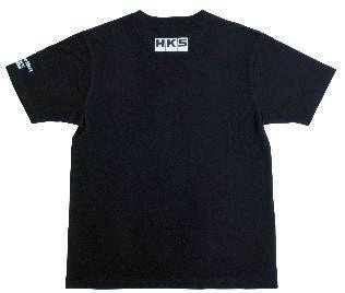 HKS OG Logo Shirt Black w/ White Logo - 51007 - AK623 - Subimods.com