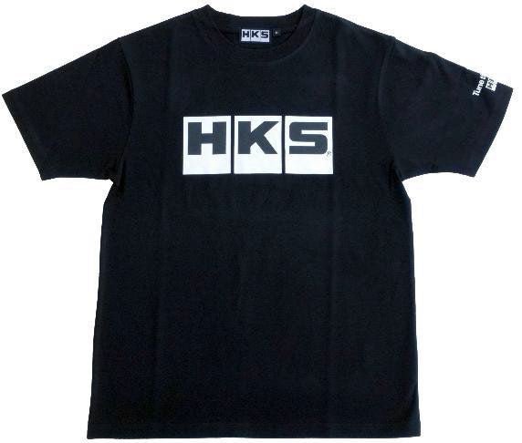 HKS OG Logo Shirt Black w/ White Logo - 51007 - AK623 - Subimods.com