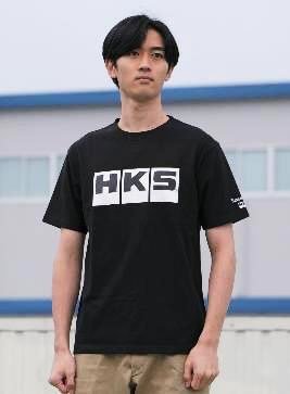 HKS OG Logo Shirt Black w/ White Logo - 51007 - AK623 - Subimods.com