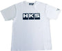 HKS OG Logo Shirt White w/ Black Logo - 51007 - AK628 - Subimods.com
