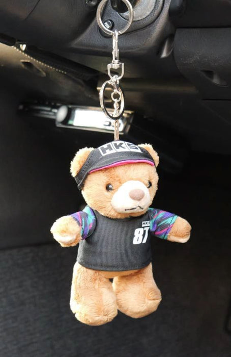 HKS Oil Color Bear Key Ring - 51007 - AK720 - Subimods.com
