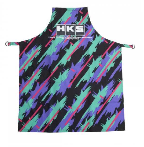 HKS Shop Apron w/ Oil Color Design - 51007 - AK672 - Subimods.com