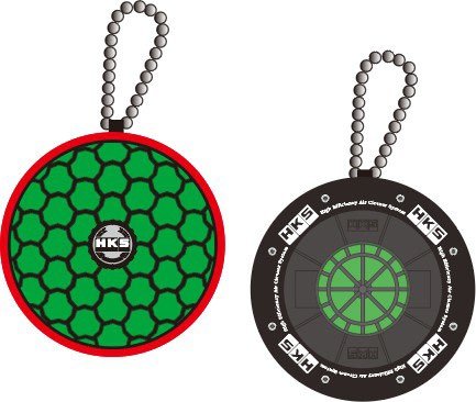 HKS Super Power Flow Stuffed Key Chain for Subaru WRX STI — Subimods.com