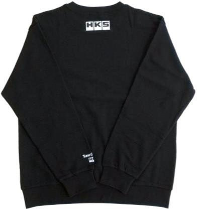 HKS Super Racing Pullover Sweatshirt Black - 51007 - AK687 - Subimods.com