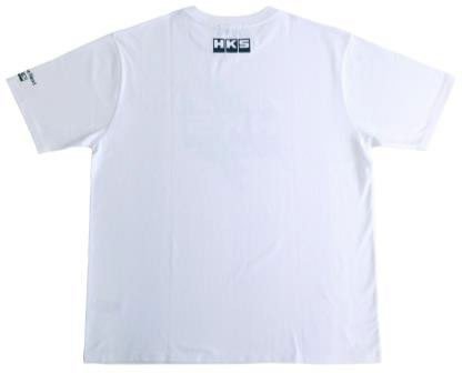 HKS Super Racing Shirt White - 51007 - AK648 - Subimods.com