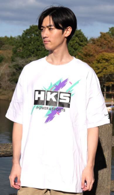 HKS Super Racing Shirt White - 51007 - AK648 - Subimods.com